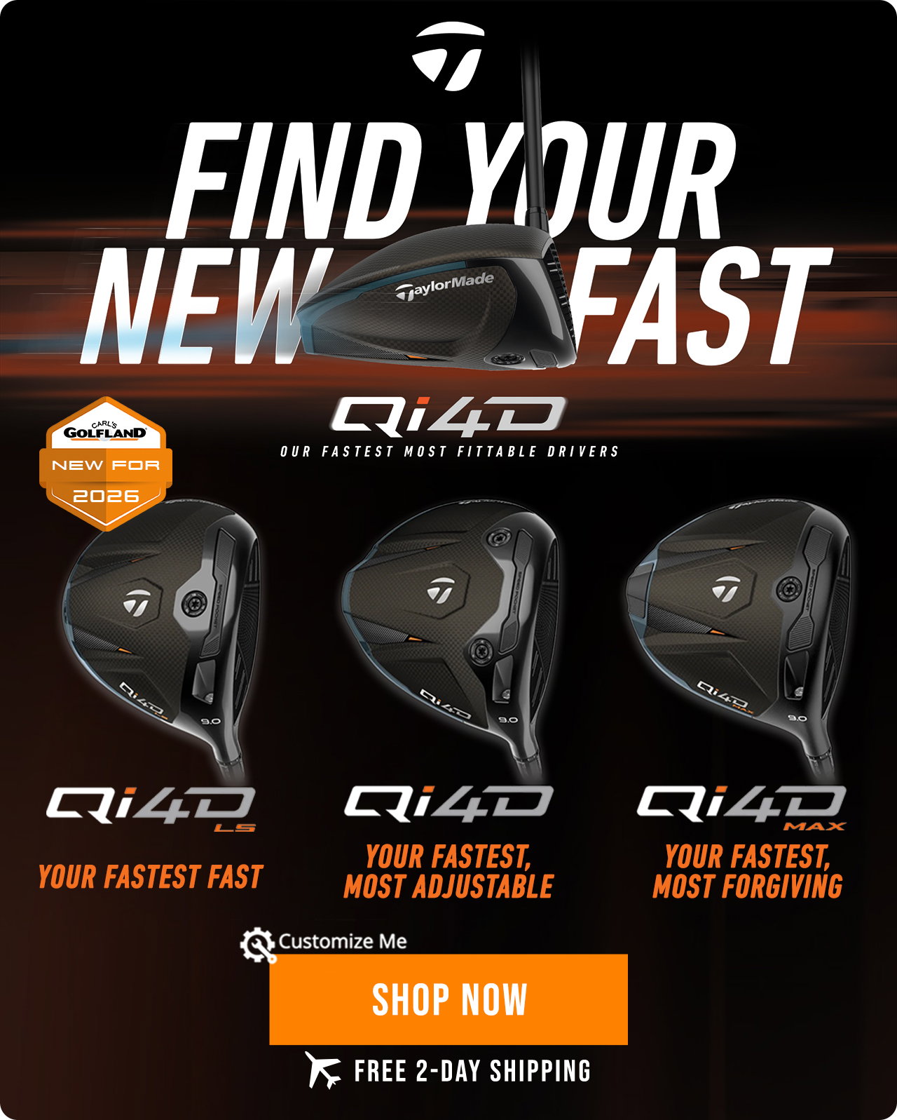 TaylorMade Qi4D | Find Your New Fast