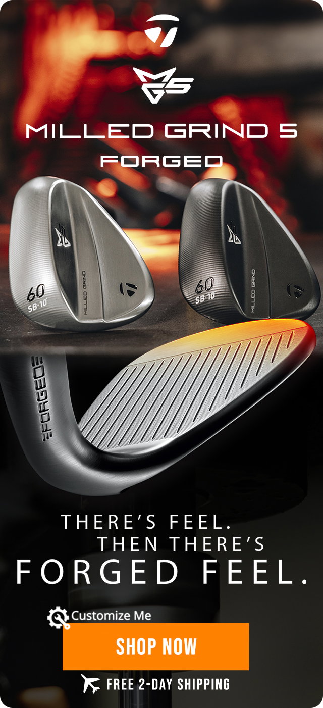 TaylorMade Milled Grind 5 Forged Wedges
