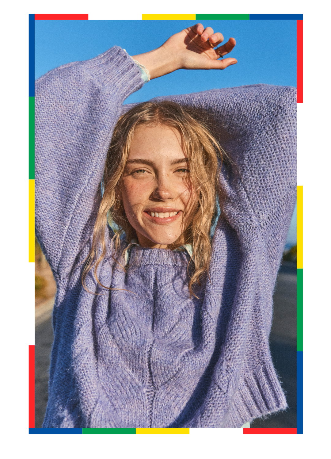 SABRINA CABLE KNIT SWEATER