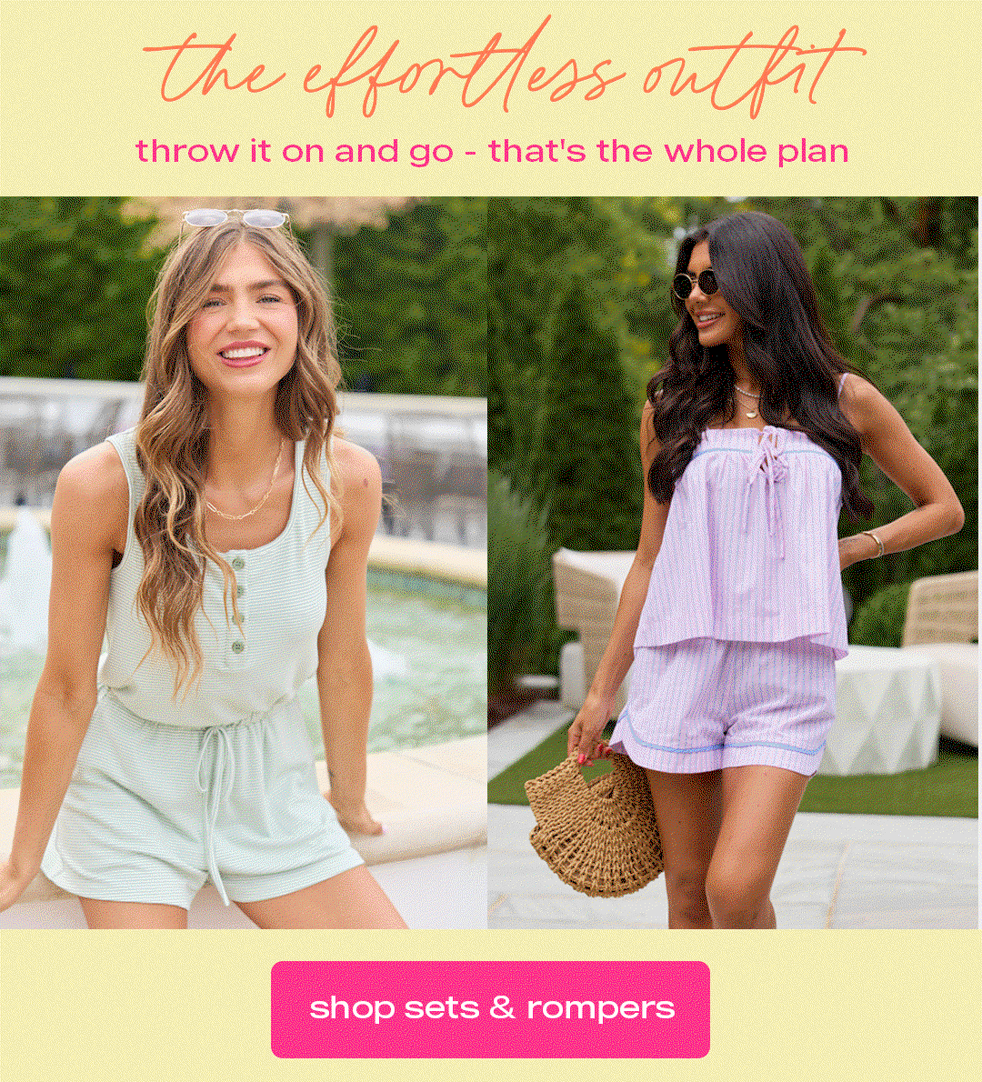 shop sets & rompers