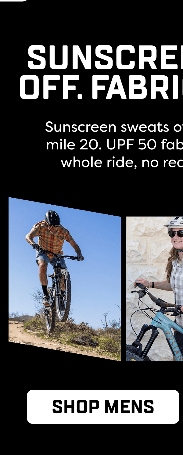 Sunscreen Wears Off. Fabric Doesn't.