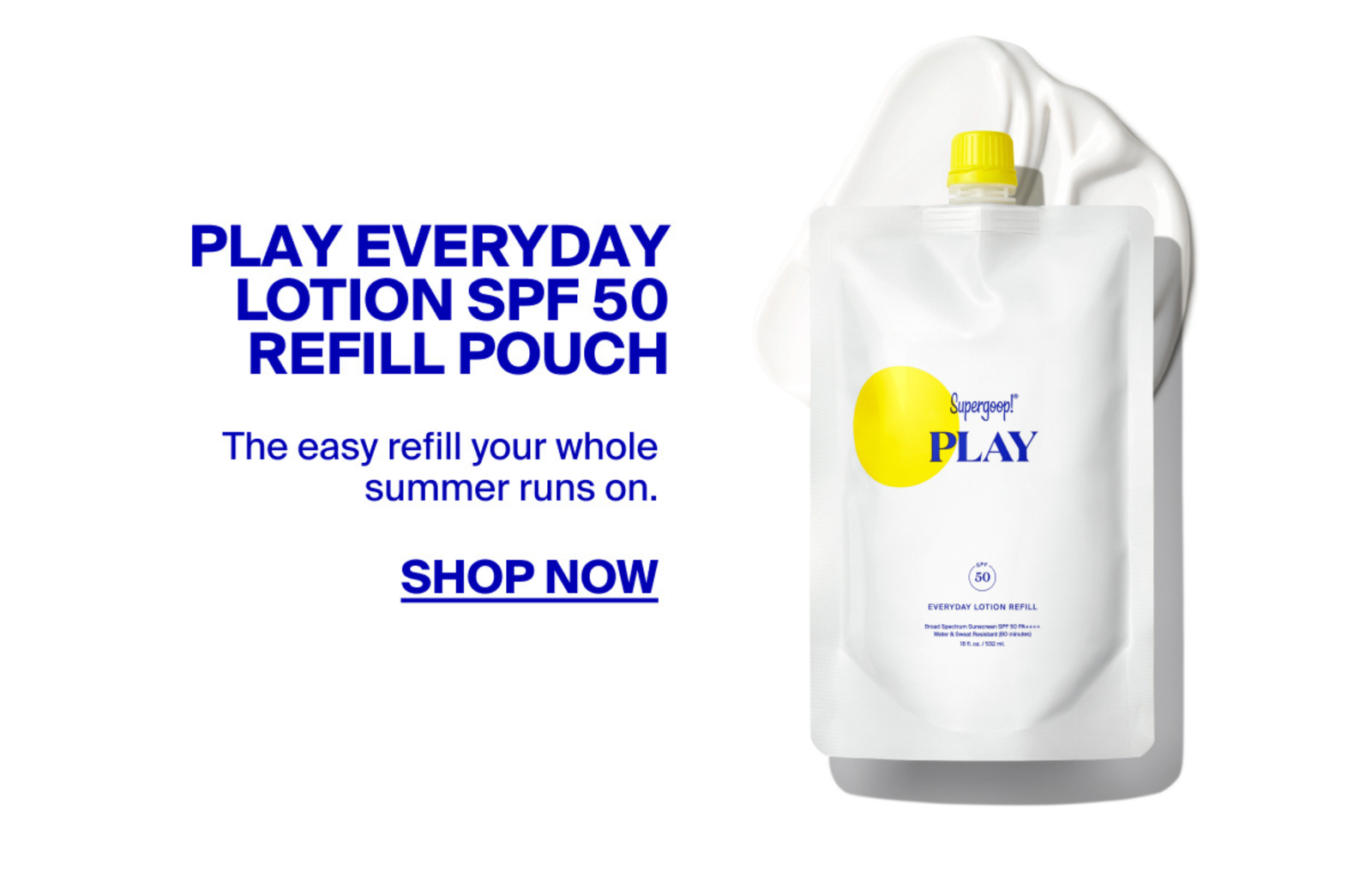 PLAY Lotion Refill SPF 50