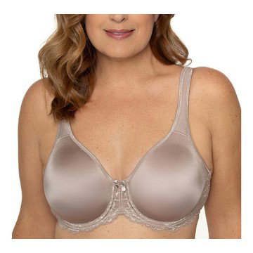 Lunaire Seamless Underwire Bra with Lace Trim
