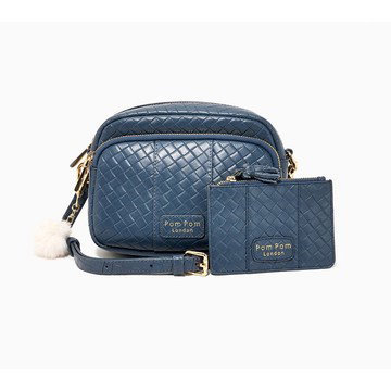 Pom Pom London Original Crossbody with RFID Slim Case