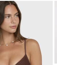 Twisted Tides V Bralette Bikini Top