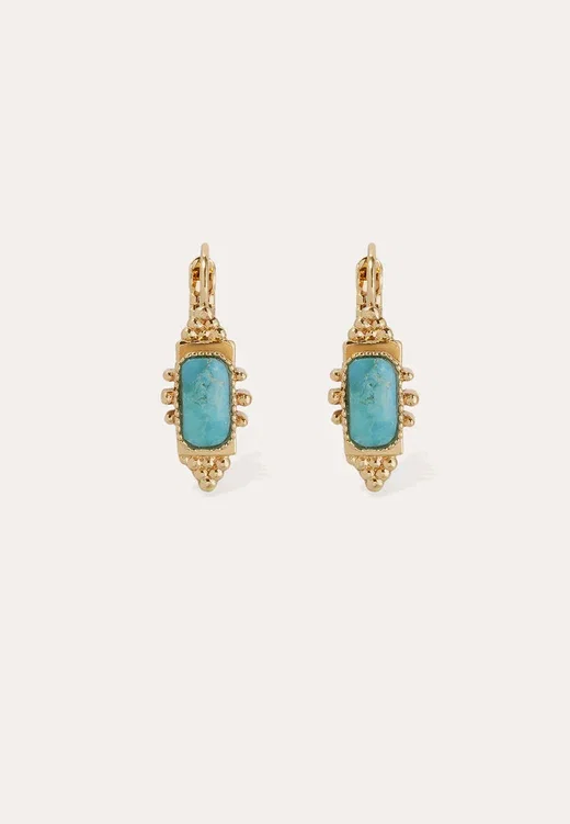 Serti Talisman Earrings Small