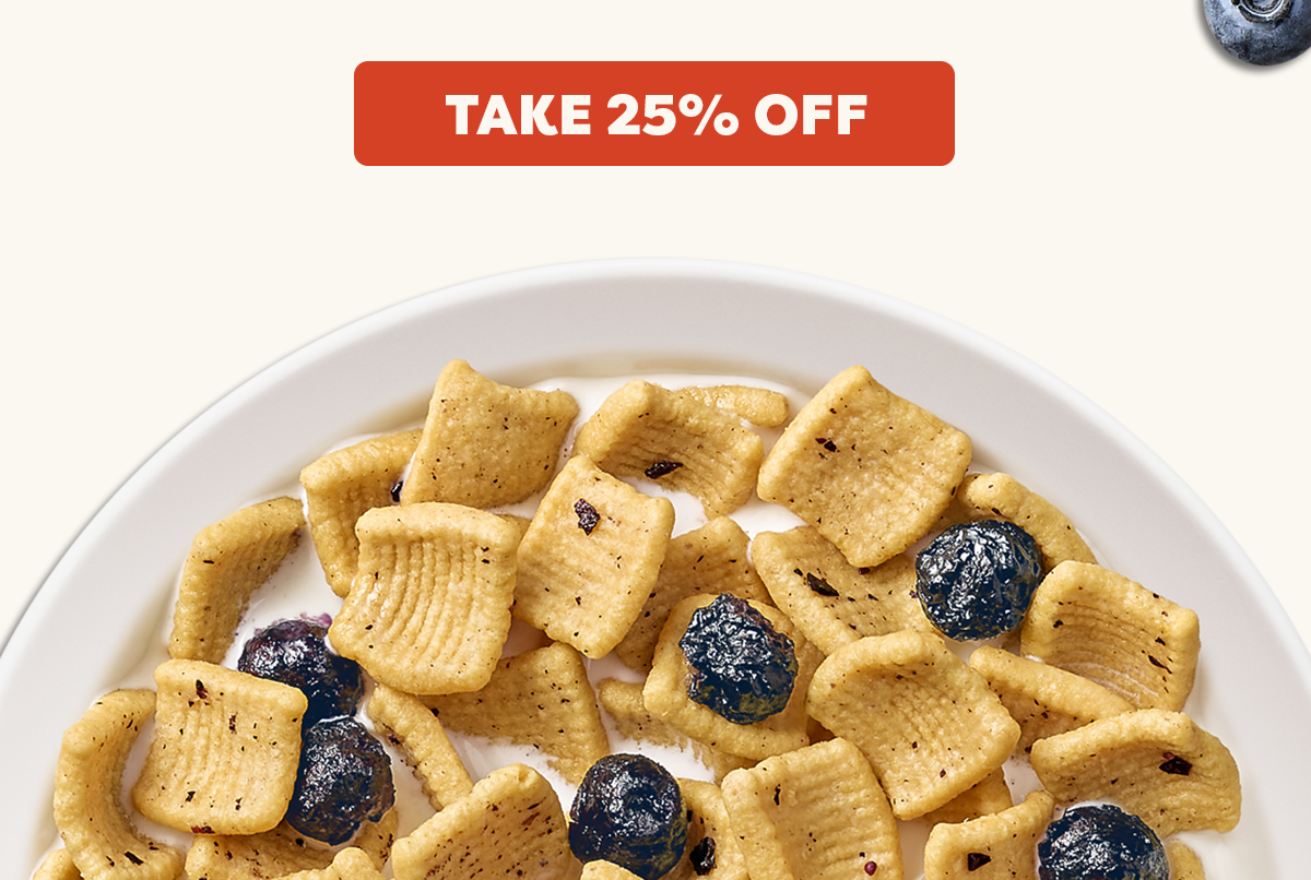 Take 25% Off