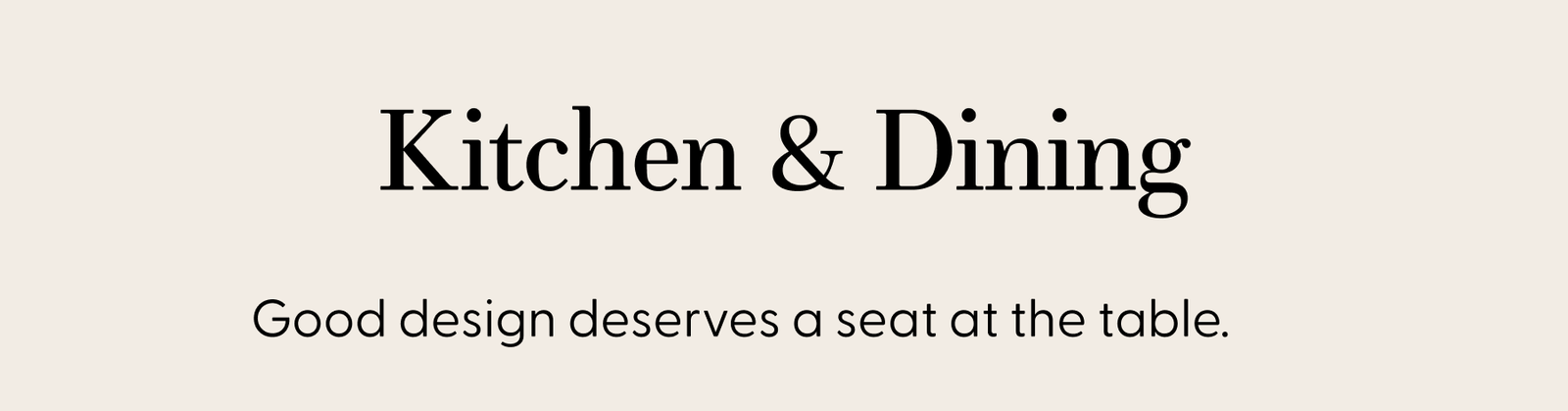 Kitchen & Dining