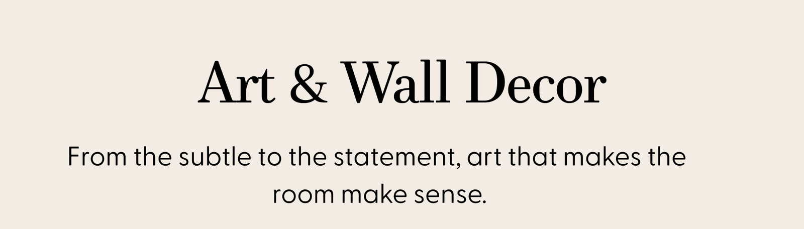 Art & Wall Decor