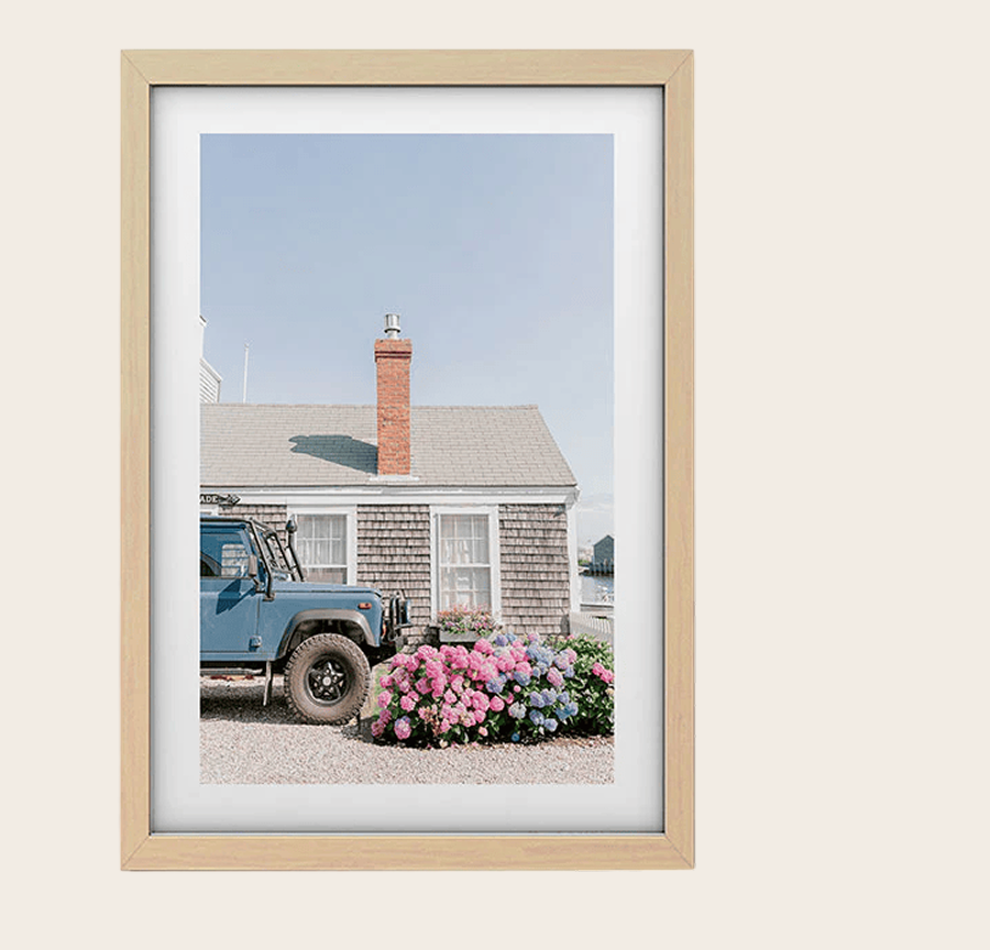 Nantucket Summer Framed Art Print