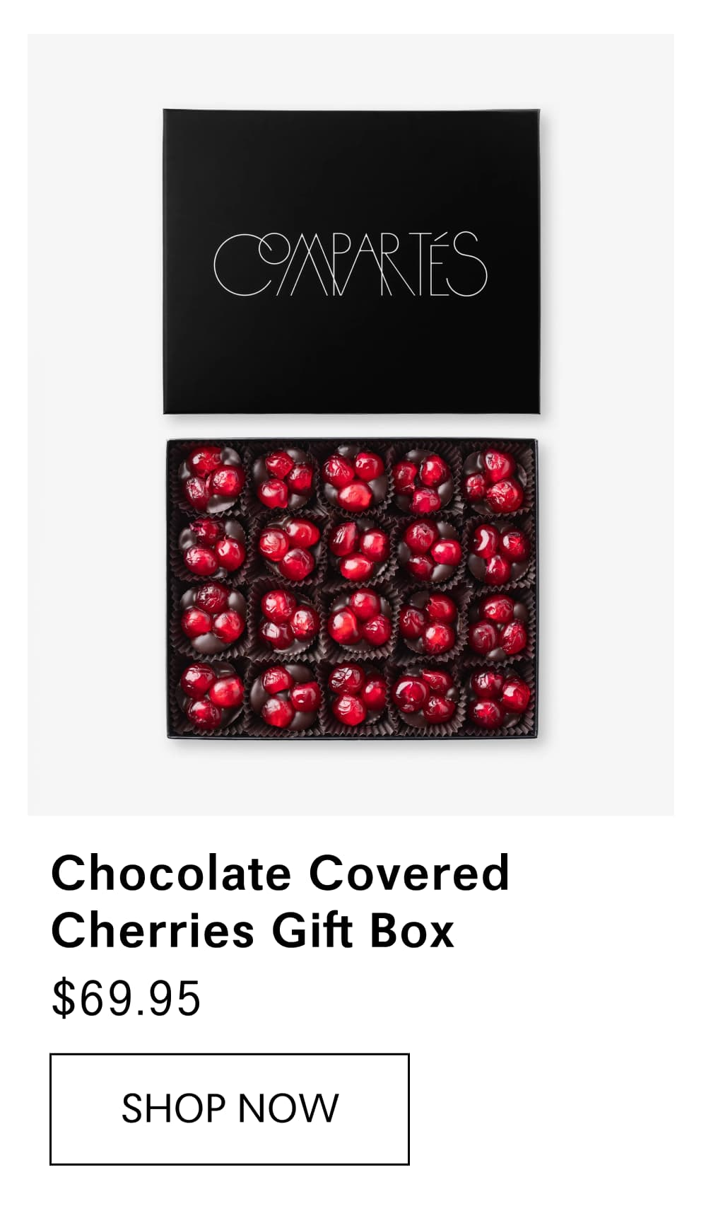 Chocolate Covered Cherries Gift Box