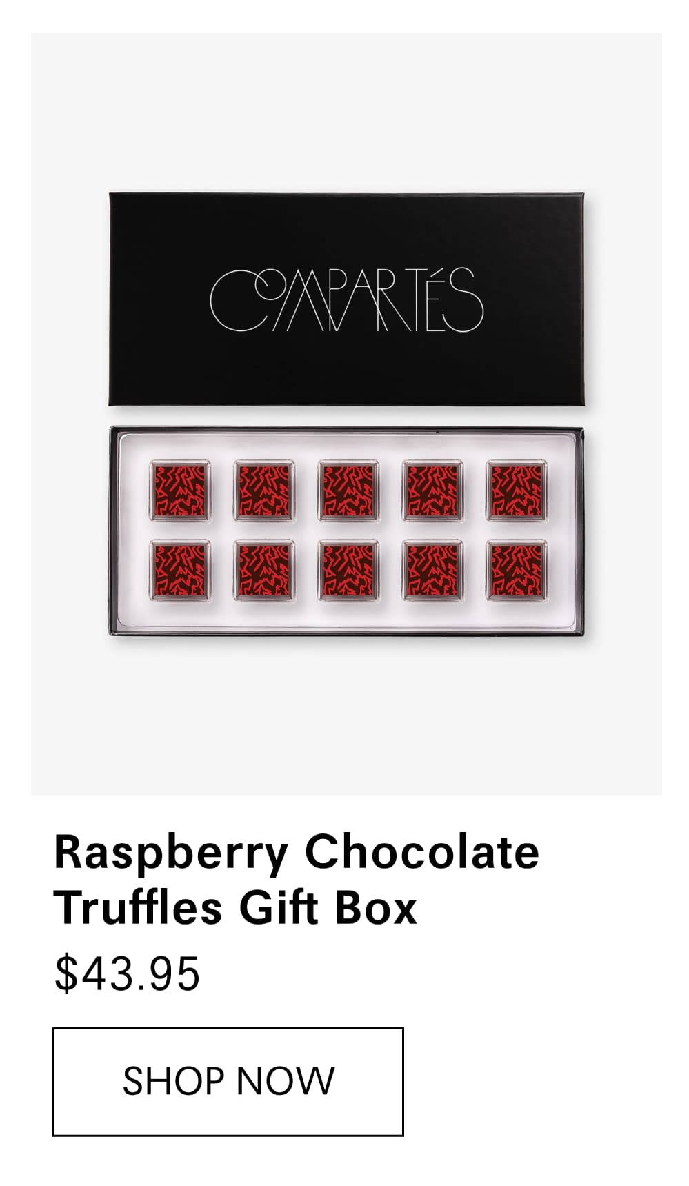 Raspberry Chocolate Truffles Gift Box