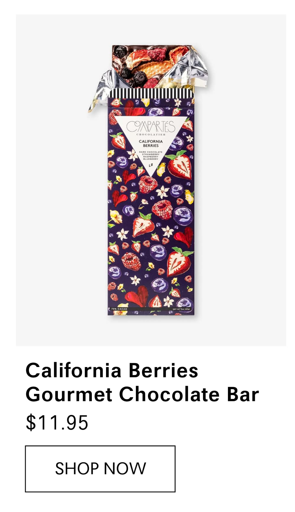 California Berries Gourmet Chocolate Bar