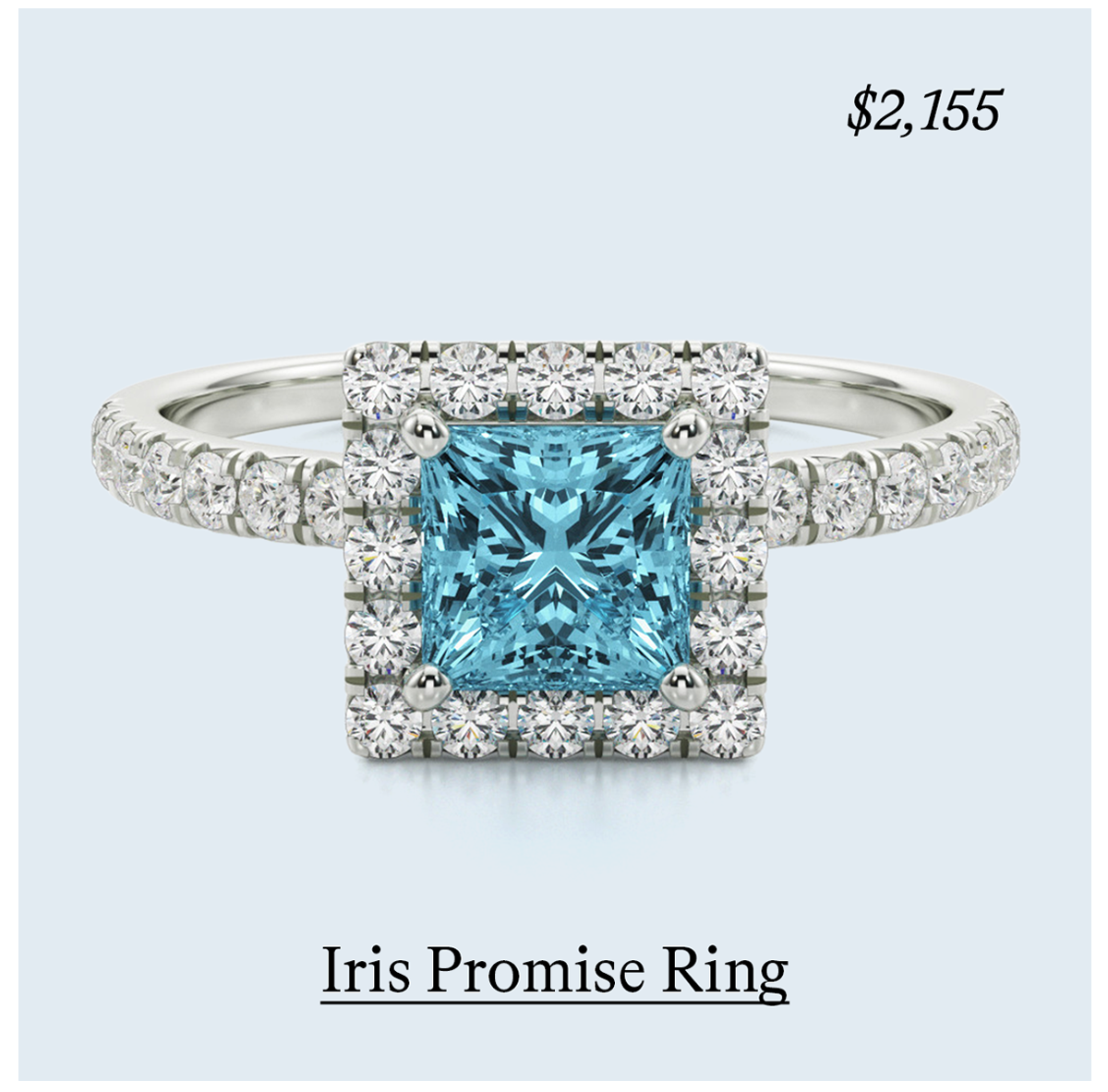 Iris Promise Ring
