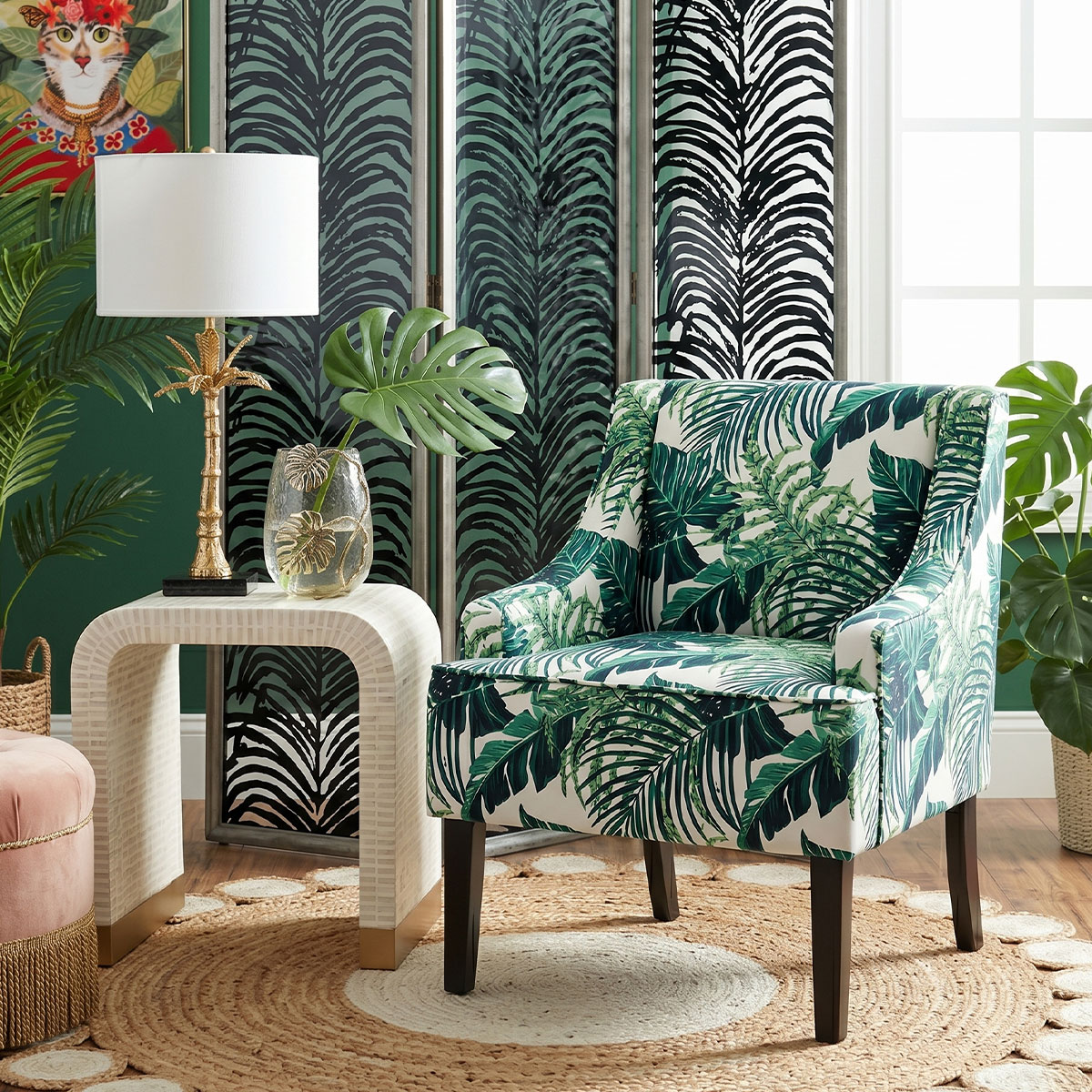 Up to 50% off accent chairs. 