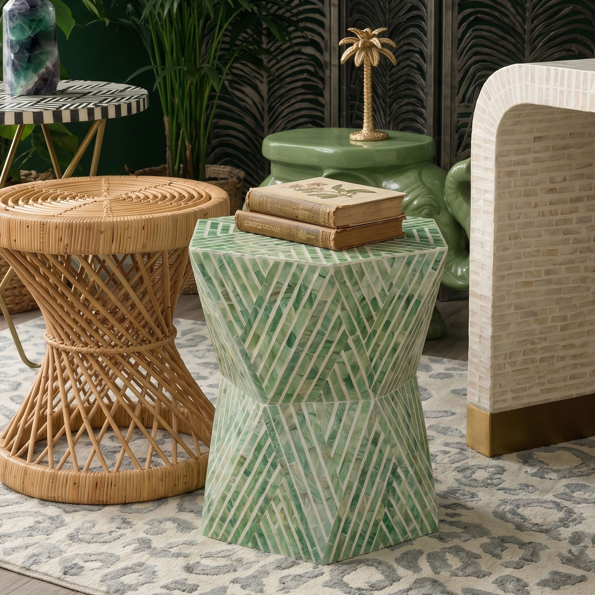 Up to 50% off side tables. 