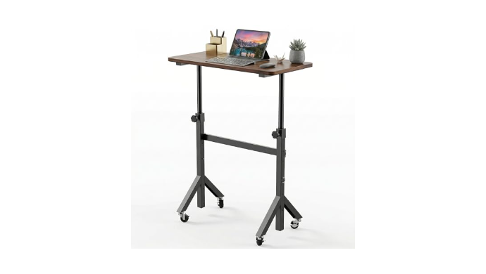 HUANUO 32'' Small Standing Desk Adjustable Heigh