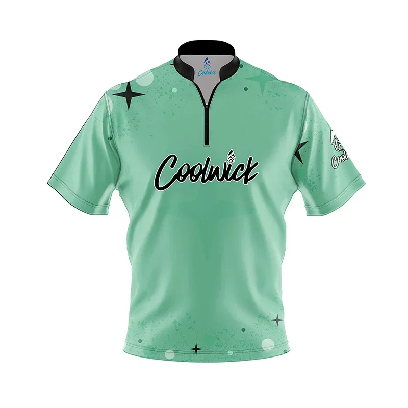Image of Mint Life Fast Track CoolWick Bowling Jersey - Coolwick
