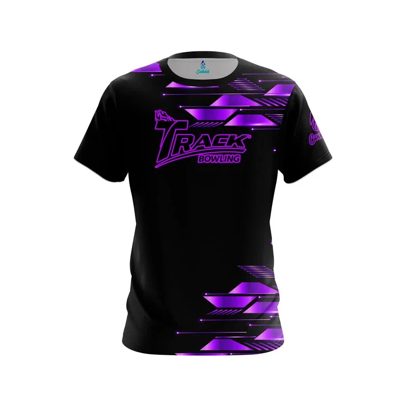 Image of Purple Luxury Strikes CoolWick Bowling Jersey - Track