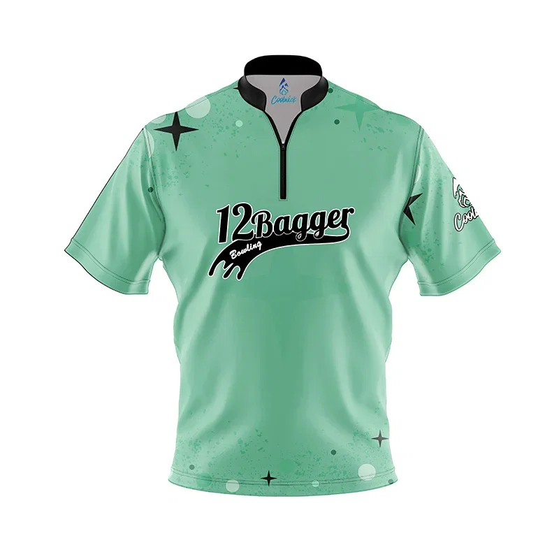 Image of Mint Life Fast Track CoolWick Bowling Jersey - 12Bagger