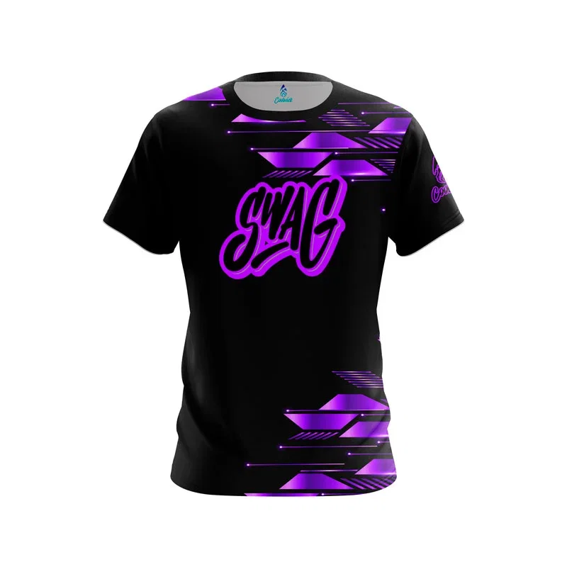 Image of Purple Luxury Strikes CoolWick Bowling Jersey - Swag