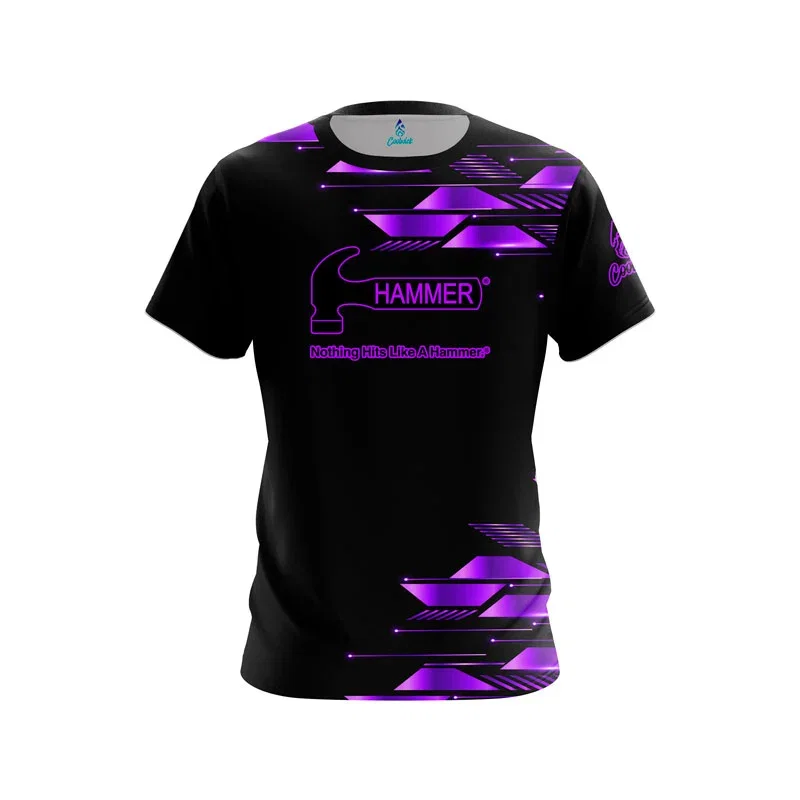 Image of Purple Luxury Strikes CoolWick Bowling Jersey - Hammer