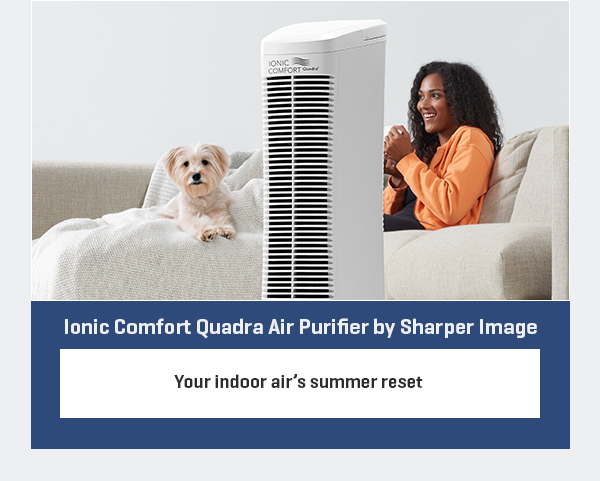 Ionic Comfort Quadra Air Purifier by Sharper Image
