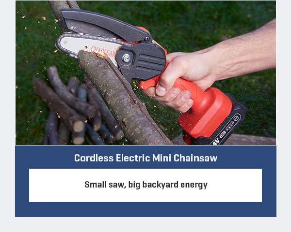 Cordless Electric Mini Chainsaw
