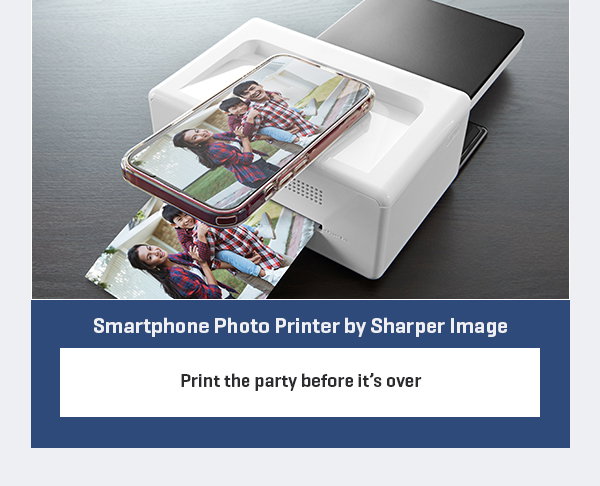 Smartphone Photo Printer by Sharper Image
