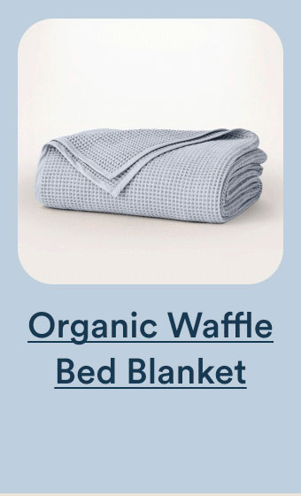 Organic Waffle Bed Blanket