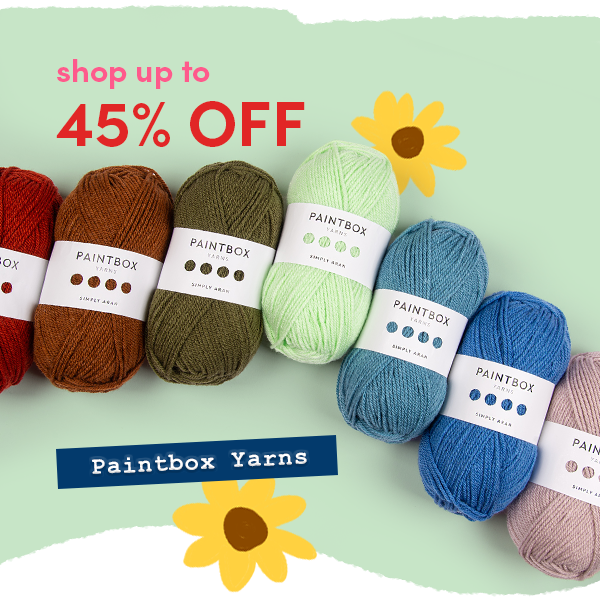 Up to 45% off Paintbox Yarns!