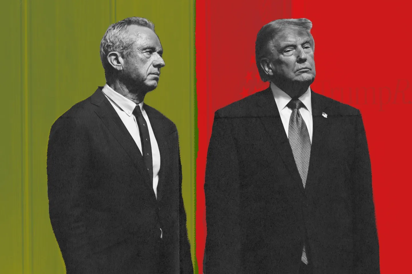 Robert F. Kennedy Jr. and Donald Trump | Paige Vickers/Vox; AP Photo/Julia Demaree Nikhinson