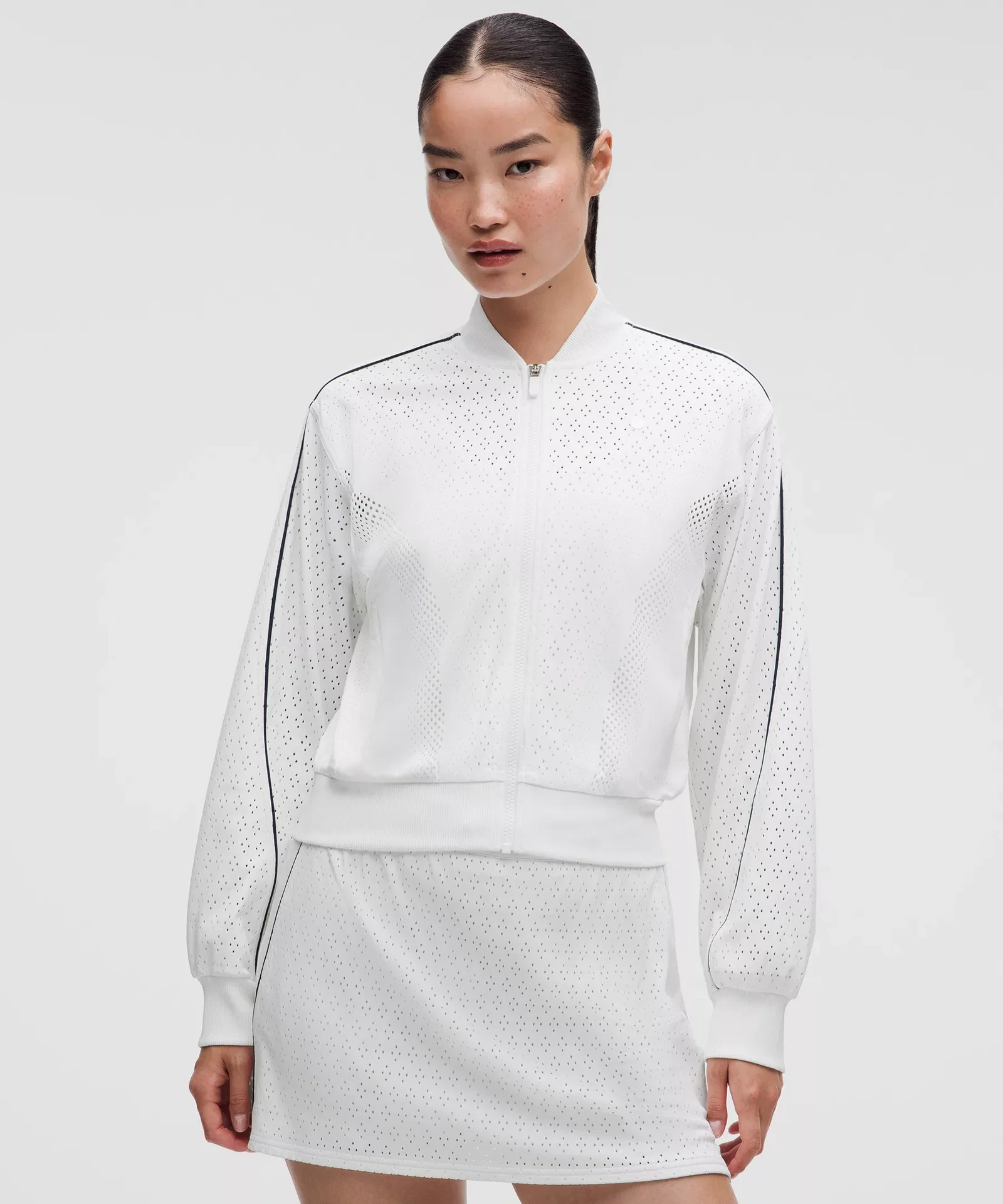 Ace Advantage Knit Mesh Tennis Jacket