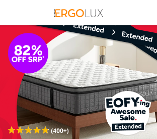 Ergolux Elite Bamboo Pocket Spring Mattress (Queen) Product Image