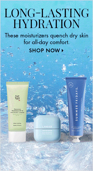 Moisturizers