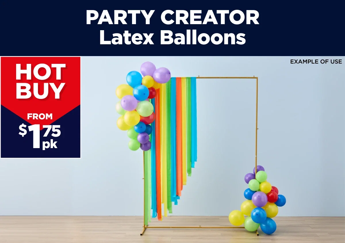 Party Creator Latex Balloons