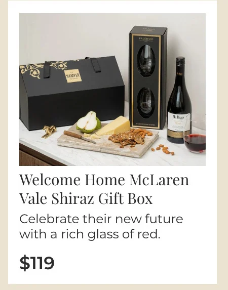 Welcome Home McLaren Vale Shiraz Gift Box