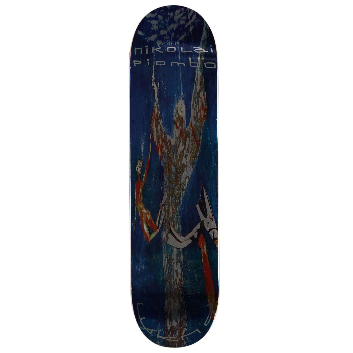 Image of WKND Unlocked Nikolai Piombo MC Skateboard Deck - Metallic Foil - 8.00"