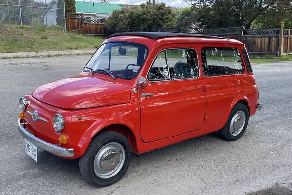 Open-Air Flatroof: Restored 1977 Fiat 500 Giardiniera Convertible Station Wagon