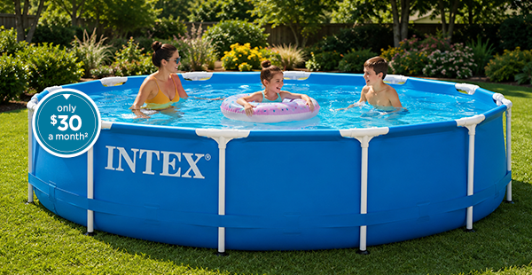 Intex Metal Frame Above Ground Pool
