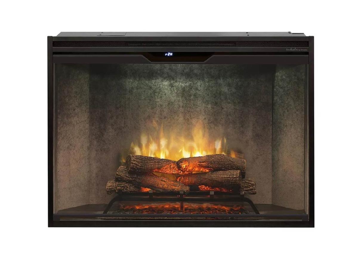 Image of Dimplex Revillusion Electric  Firebox Weathered Concretn