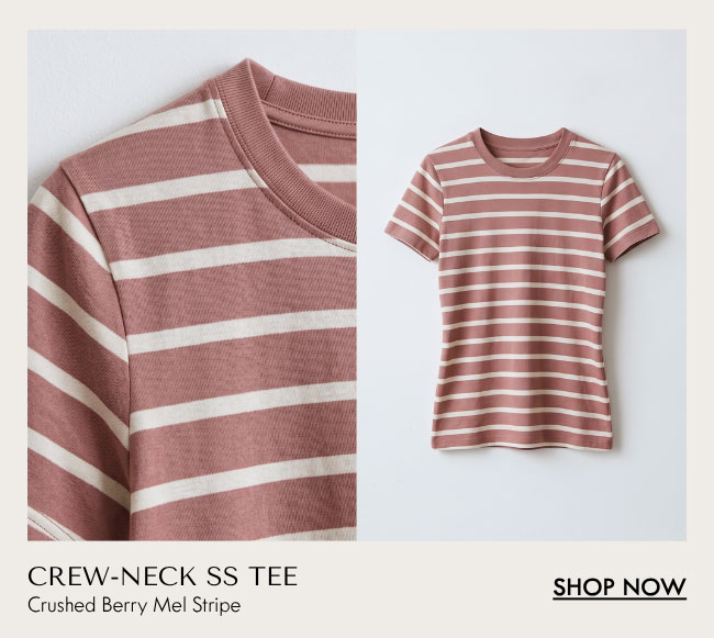 crushed berry mel stripe
