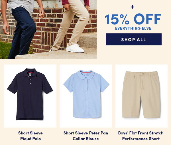 15% off everything else