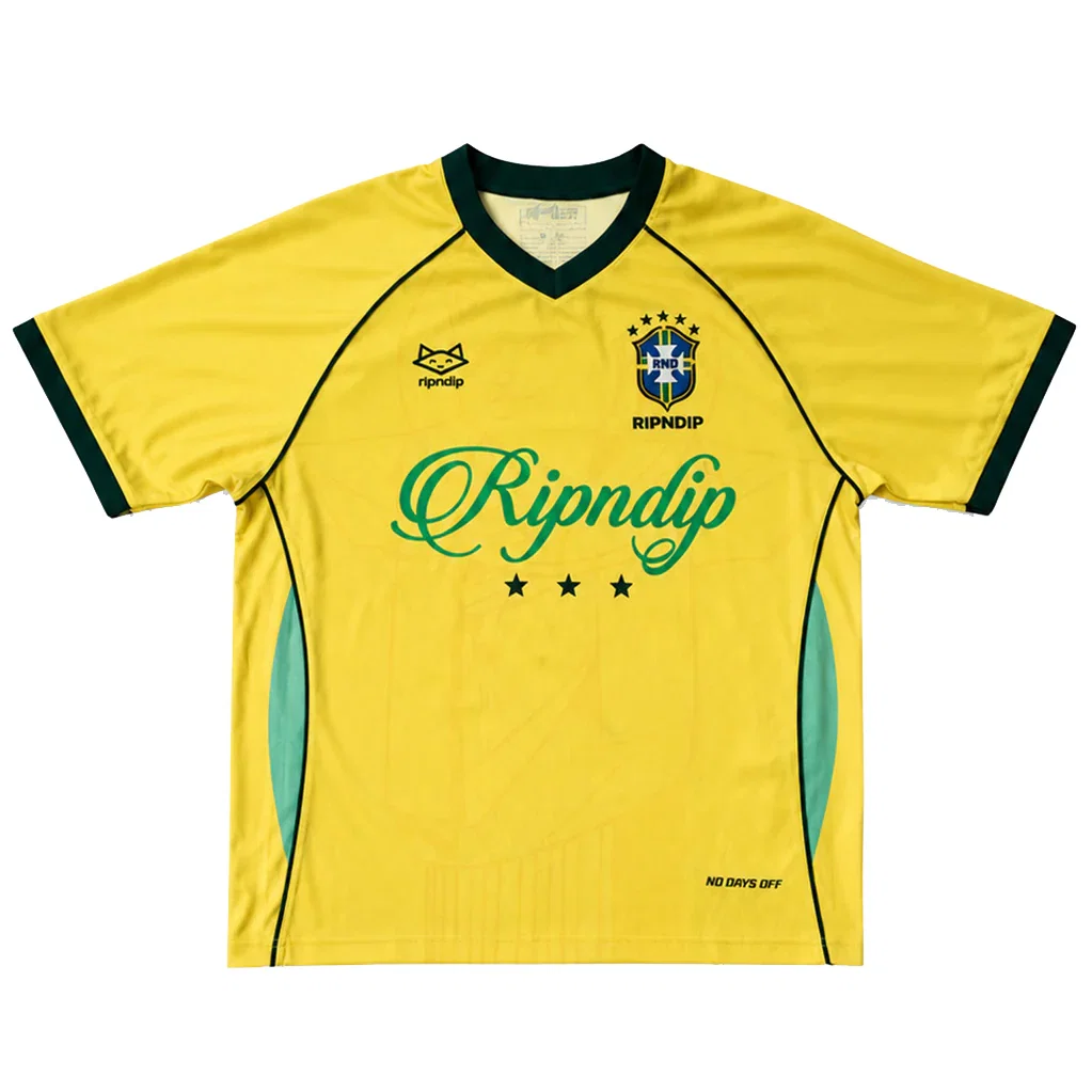 Image of RND Cup Brazil Soccer Jersey (Yellow/Green)