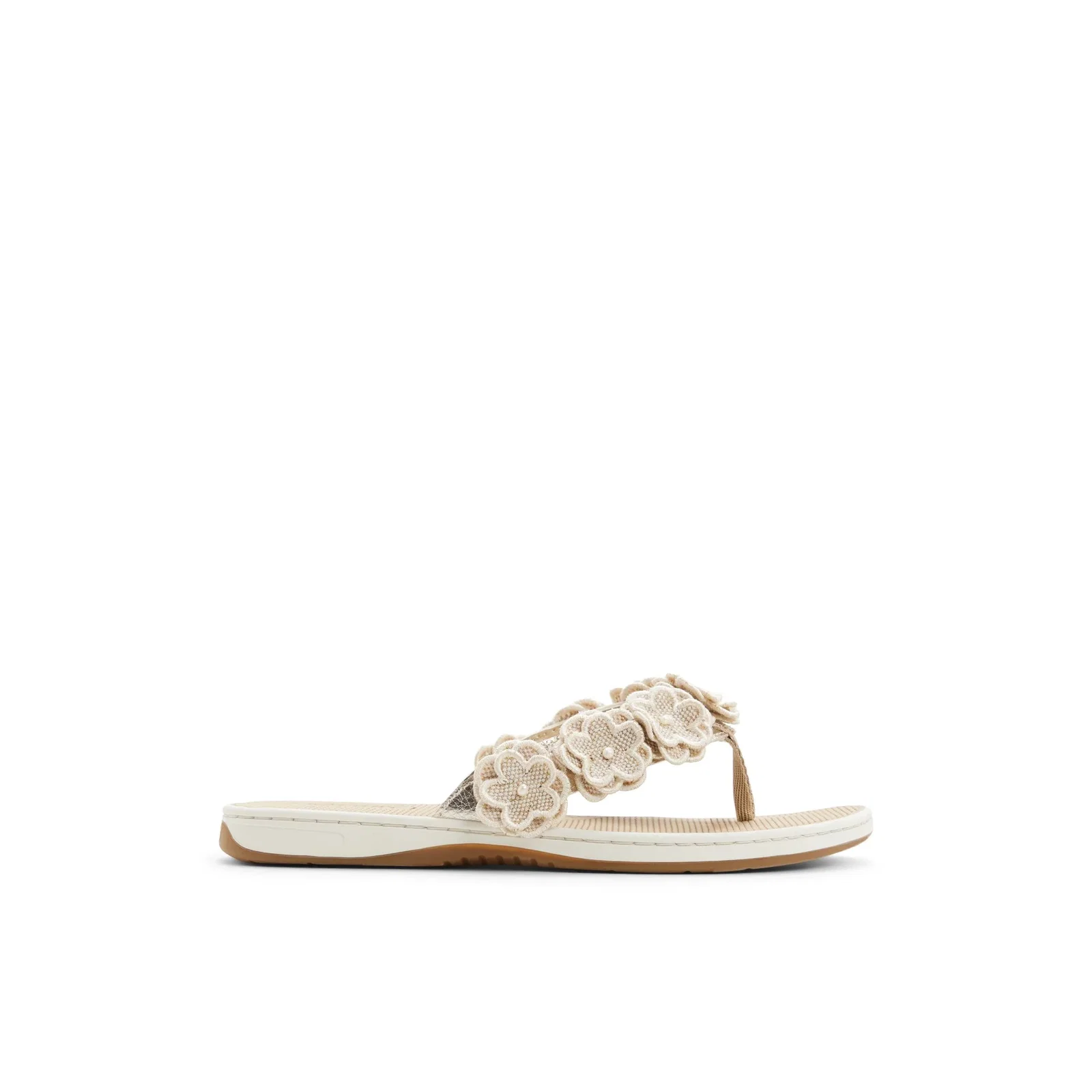 Image of Seafish Floral Thong Sandal
