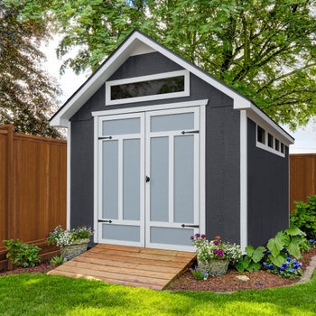 Yardline Northport Wood Storage Shed - Do-it-Yourself Assembly