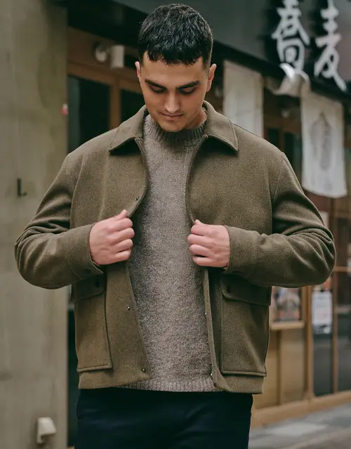 Textured Field Smart Jacket
