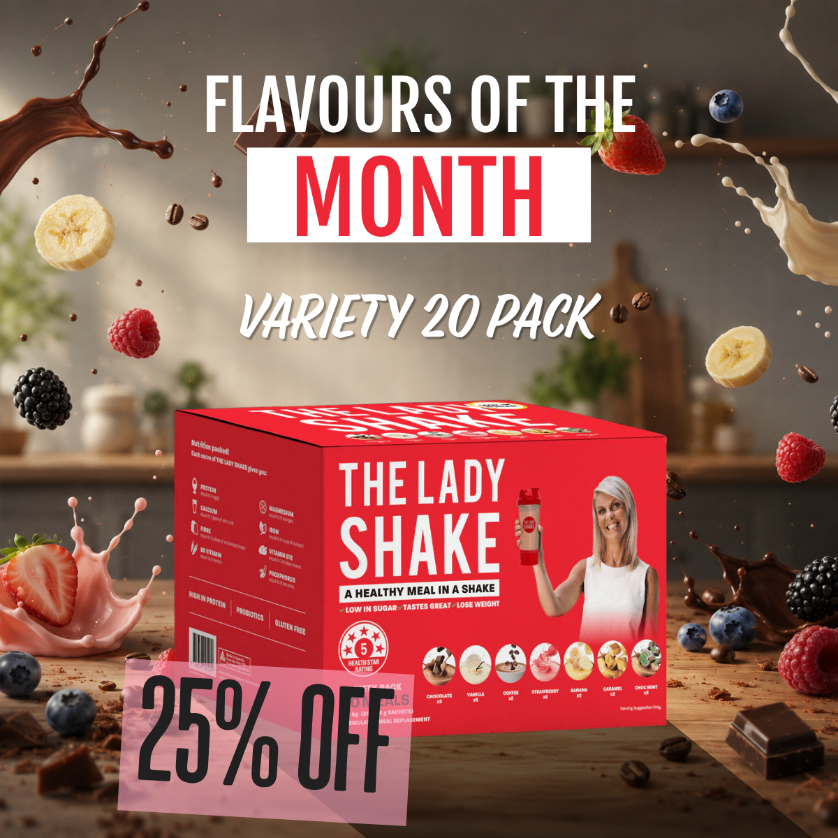 Flavour of the Month - Variety 20 Pack