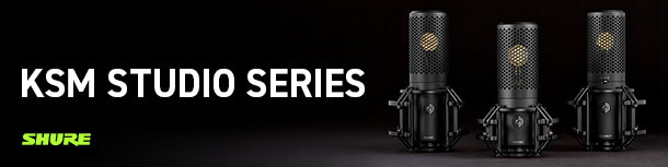 Shure KSM Studio Mics Get a Modern Upgrade