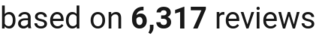 number of reviews